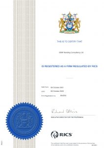 Firm Certificate for SDBF Building Consultancy